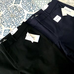 Old Navy Pixie Pants Size 12 Black & Navy Blue